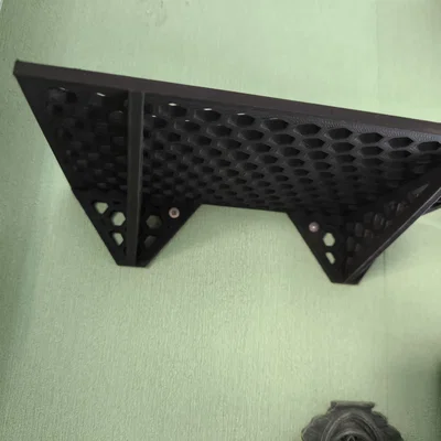 Kệ Treo Tường Tổ Ong 20cm x 12cm In 3D Độc Đáo và Gọn Gàng