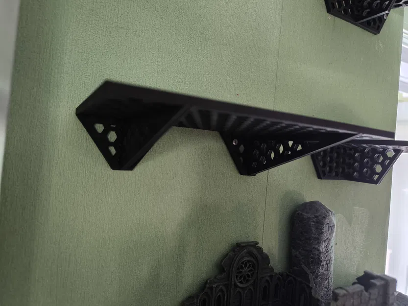 Kệ Treo Tường Tổ Ong 20cm x 12cm In 3D Độc Đáo và Gọn Gàng - Image 3