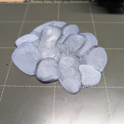 Mô hình tiểu cảnh đá cuội (Terrain Patch: River Rocks) cho sa bàn
