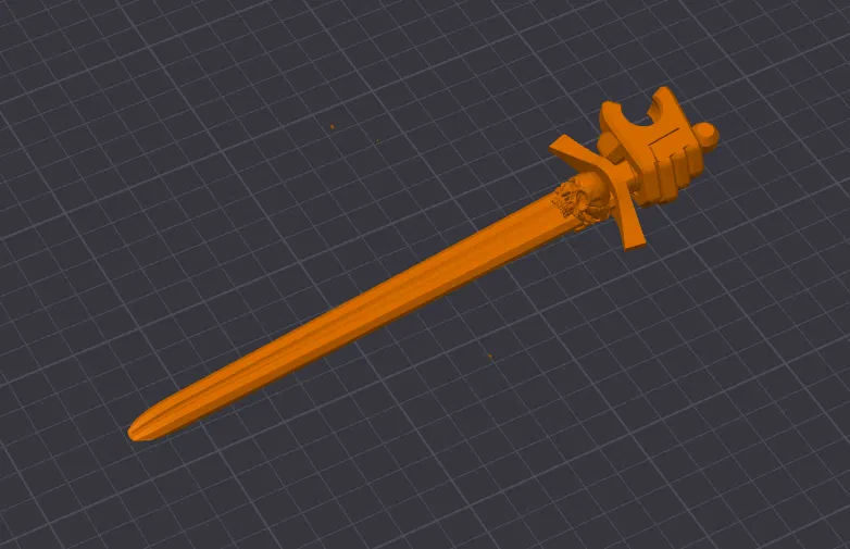 Kiếm đầu lâu 250% cực ngầu cho mô hình Dummy 13 - Image 1