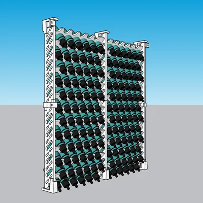 Kệ đựng sơn modun / Modular paint rack