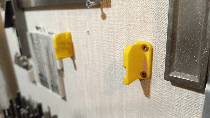 Giá đỡ bộ lục giác (Hex/Allen key) treo tường