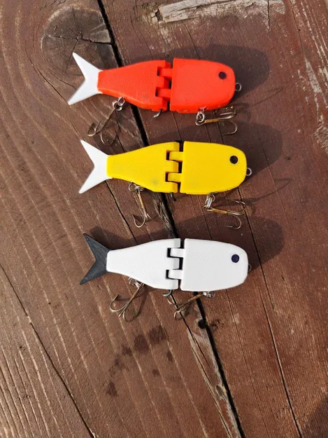 Mồi giả câu cá Mini Glide Bait in 3D - Image 1