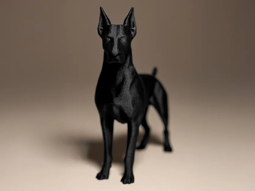 Tượng trang trí chó Doberman - Image 2
