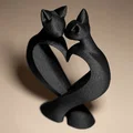 Tượng Mèo Đôi (Cat's Love) - Mô hình trang trí tối giản - Thumbnail 3