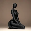 Tượng trang trí trừu tượng hình người phụ nữ #2 - Thumbnail 1