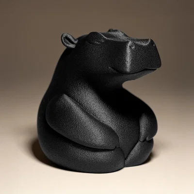 Tượng Hà Mã Trang Trí - Hippo Decor