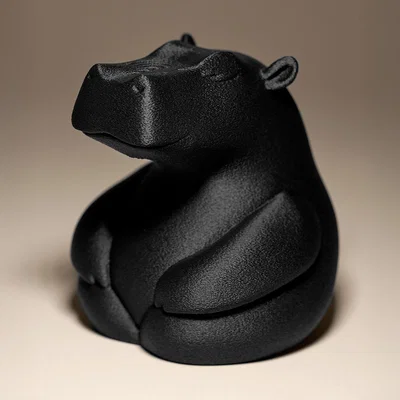 Tượng Hà Mã Trang Trí - Hippo Decor