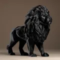 Lion Decor - Tượng Sư Tử Trang Trí Phong Cách Tối Giản - Thumbnail 3