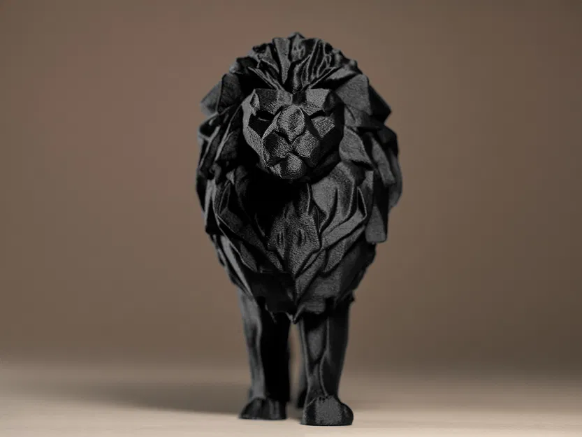 Lion Decor - Tượng Sư Tử Trang Trí Phong Cách Tối Giản - Image 4