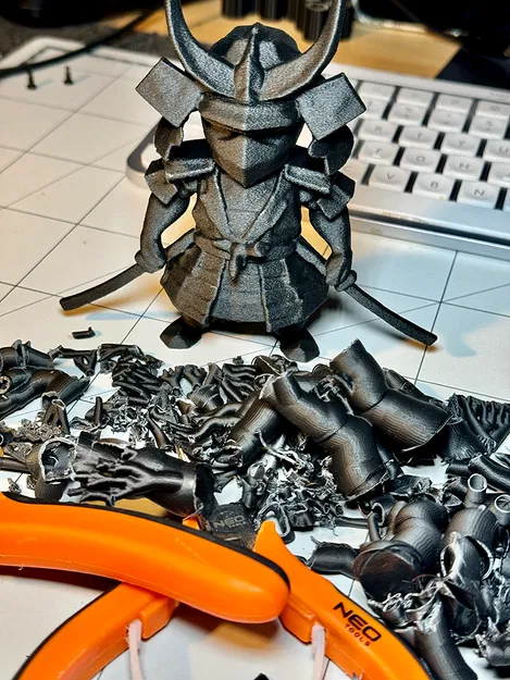 Mô hình trang trí Samurai thu nhỏ (Mini Samurai Decor) - Image 5