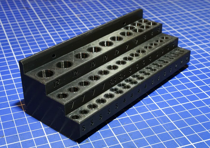 Giá treo mũi khoan gắn tường thông minh - Giải pháp lưu trữ gọn gàng - Image 2