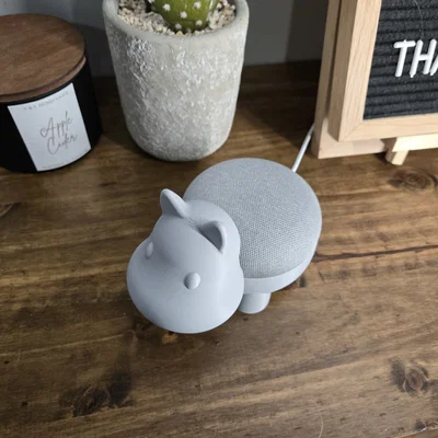 Đế giữ loa Google Home Mini/Nest Mini hình chú hà mã siêu dễ thương