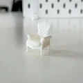 Ghế mô hình tí hon cho Diorama / Nhà búp bê - Thumbnail 1