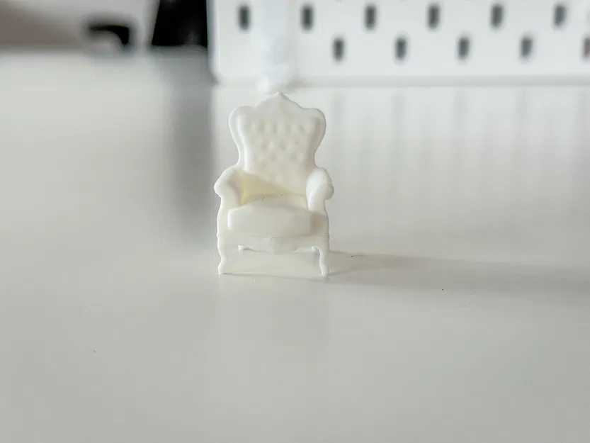 Ghế mô hình tí hon cho Diorama / Nhà búp bê - Image 3