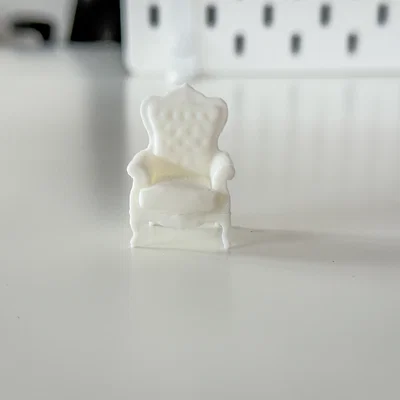 Ghế mô hình tí hon cho Diorama / Nhà búp bê