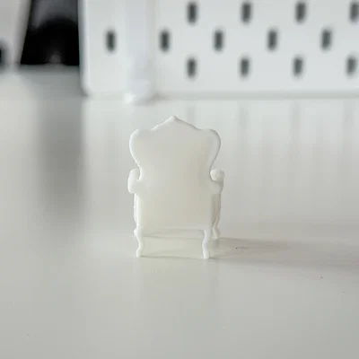 Ghế mô hình tí hon cho Diorama / Nhà búp bê