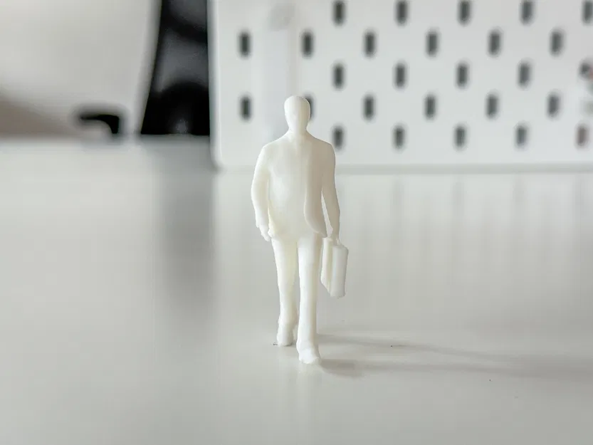 Mô hình thu nhỏ doanh nhân đang đi bộ cho sa bàn của bạn - Image 3