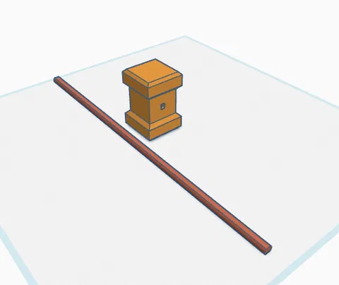 Mô hình búa cầm tay cho Dummy 13 in 3D - Image 1