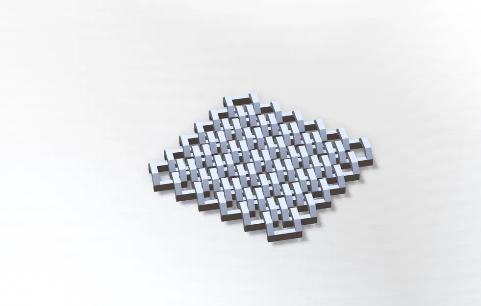 Mô hình Chainmail (giáp xích) in liền khối - Image 1