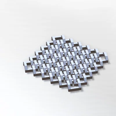 Mô hình Chainmail (giáp xích) in liền khối