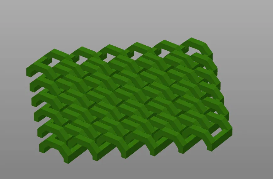 Mô hình Chainmail (giáp xích) in liền khối - Image 3