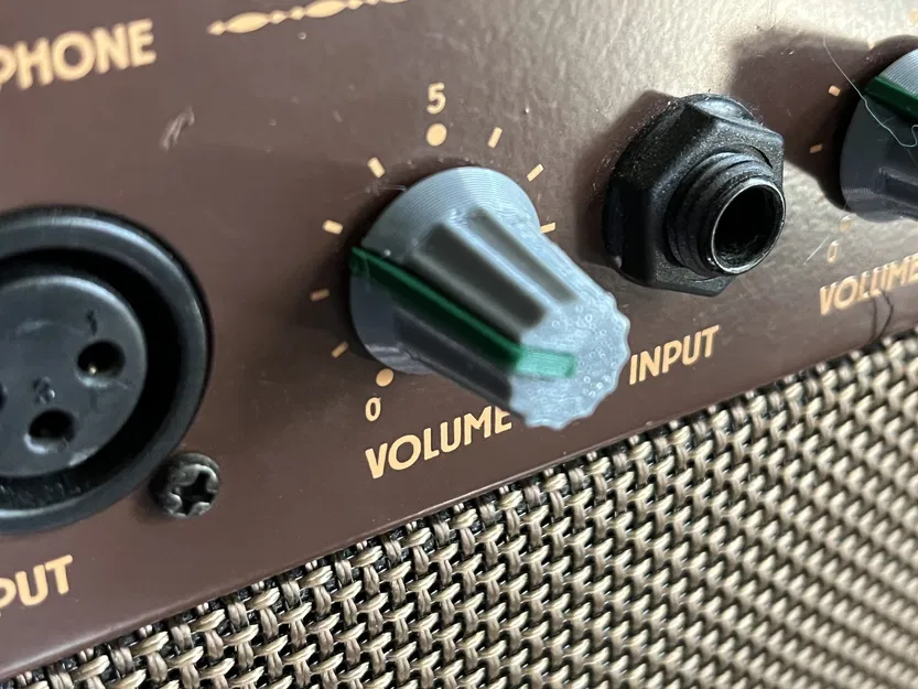 Núm vặn Amp Guitar Ibanez cho trục 6mm kiểu "D" - Image 1