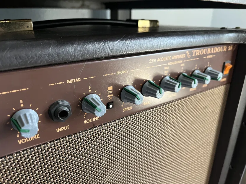 Núm vặn Amp Guitar Ibanez cho trục 6mm kiểu "D" - Image 2