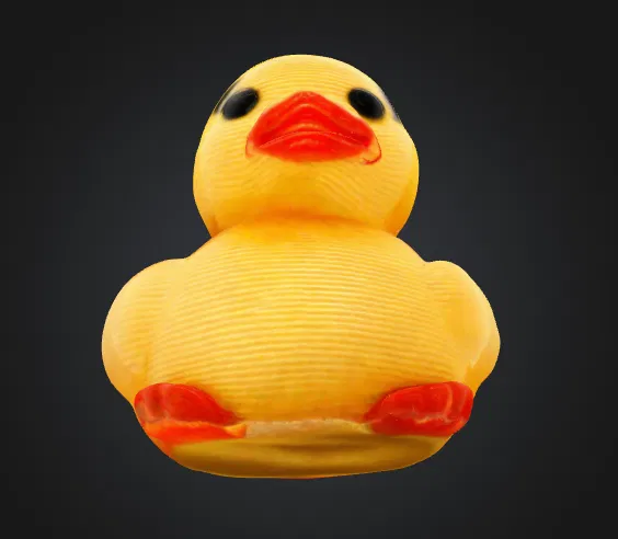 Mô hình chú vịt con mini đáng yêu (Cute Mini Duck) - File in 3D - Image 1