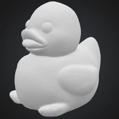Mô hình chú vịt con mini đáng yêu (Cute Mini Duck) - File in 3D