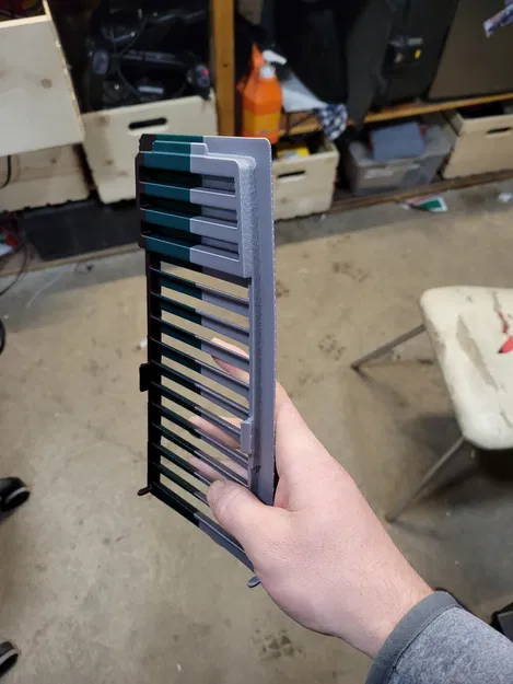 Tấm lưới thông gió nắp máy (Hood Vent) loại lớn cho xe Yamaha Enticer - Image 3