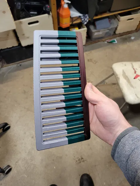 Tấm lưới thông gió nắp máy (Hood Vent) loại lớn cho xe Yamaha Enticer - Image 4