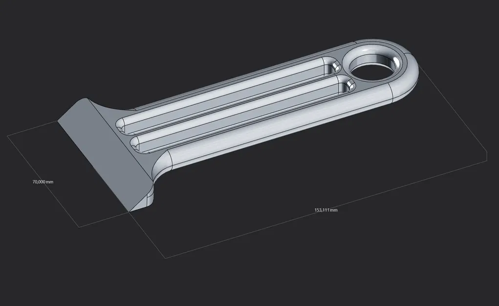 Dao cạo bàn in 3D Scraper V2 thiết kế tối ưu, bền bỉ - Image 3
