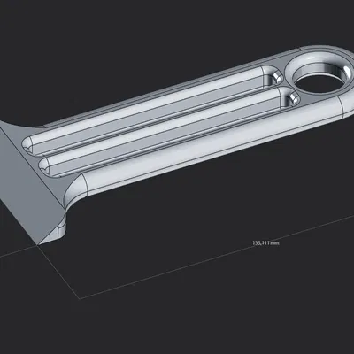 Dao cạo bàn in 3D Scraper V2 thiết kế tối ưu, bền bỉ