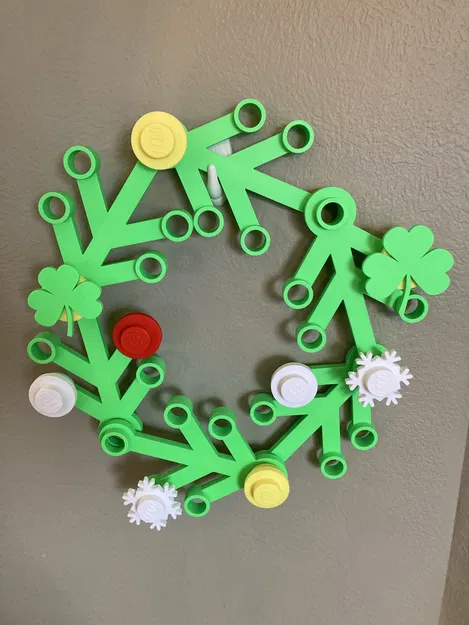 Mẫu lá Shamrock cho vòng hoa LEGO khổng lồ - Image 3