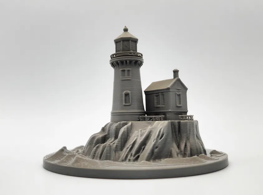 Mô hình Ngọn hải đăng trên mỏm đá - Image 4