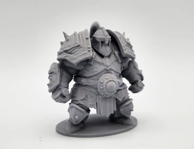 Mô hình Dwarf chiến binh giáp trụ hạng nặng cho game DND - Image 2