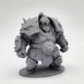 Mô hình Dwarf chiến binh giáp trụ hạng nặng cho game DND - Thumbnail 2