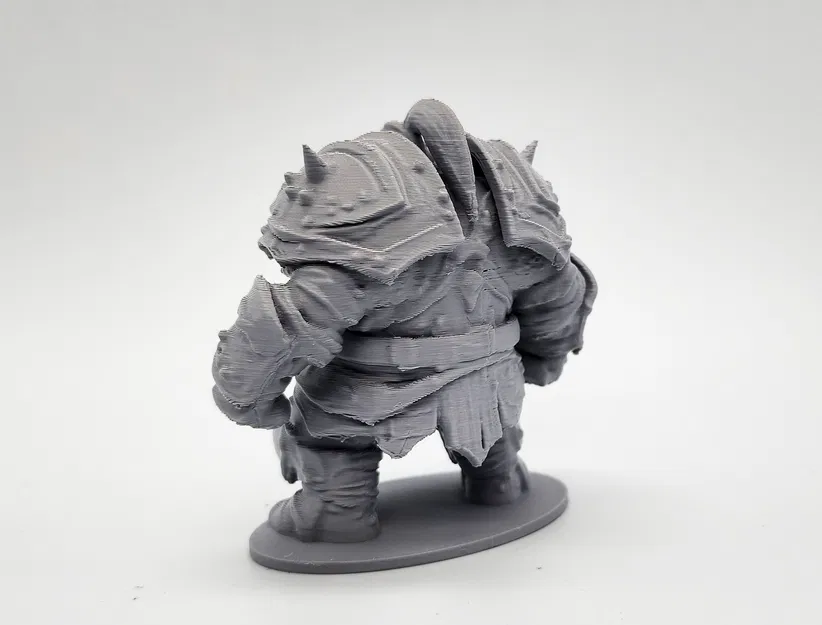 Mô hình Dwarf chiến binh giáp trụ hạng nặng cho game DND - Image 4