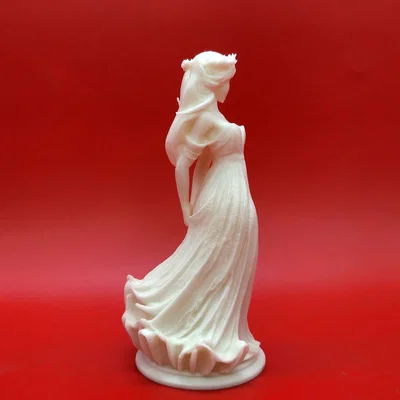 Tượng Cô Dâu Váy Cưới In 3D Đẹp Mắt Tinh Xảo