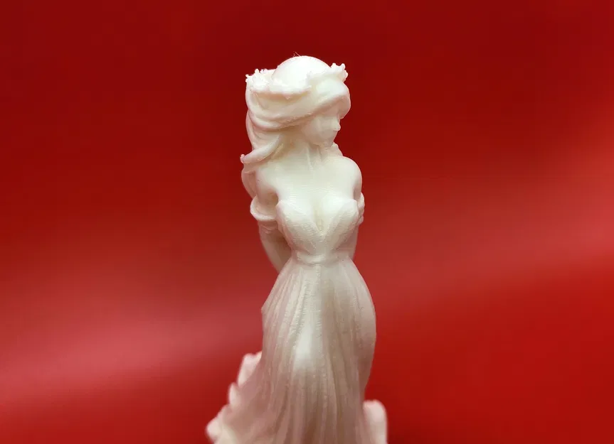 Tượng Cô Dâu Váy Cưới In 3D Đẹp Mắt Tinh Xảo - Image 4