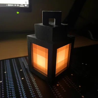 Đèn Lồng Minecraft - Arduino WiFi NeoPixel