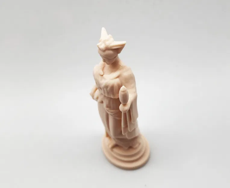 Tượng Nữ Thần Ngọn Lửa Vĩnh Cửu - Mẫu In 3D Nghệ Thuật Hy Lạp Cổ Đại - Image 4