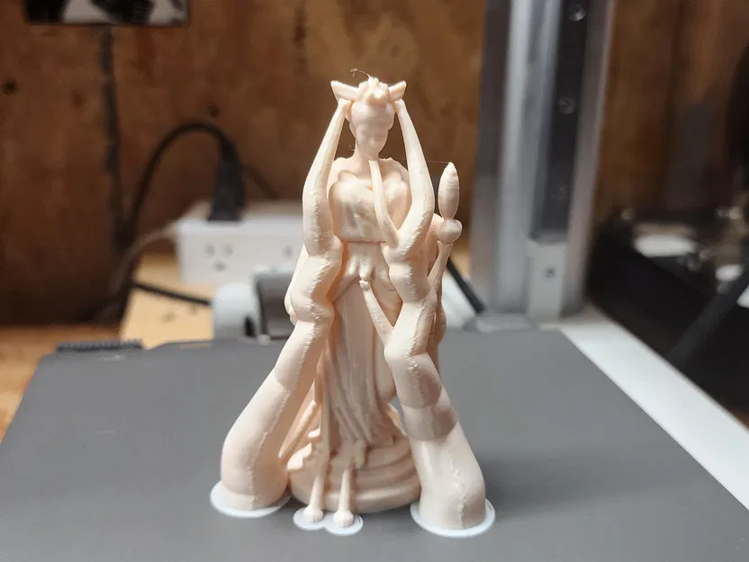 Tượng Nữ Thần Ngọn Lửa Vĩnh Cửu - Mẫu In 3D Nghệ Thuật Hy Lạp Cổ Đại - Image 8