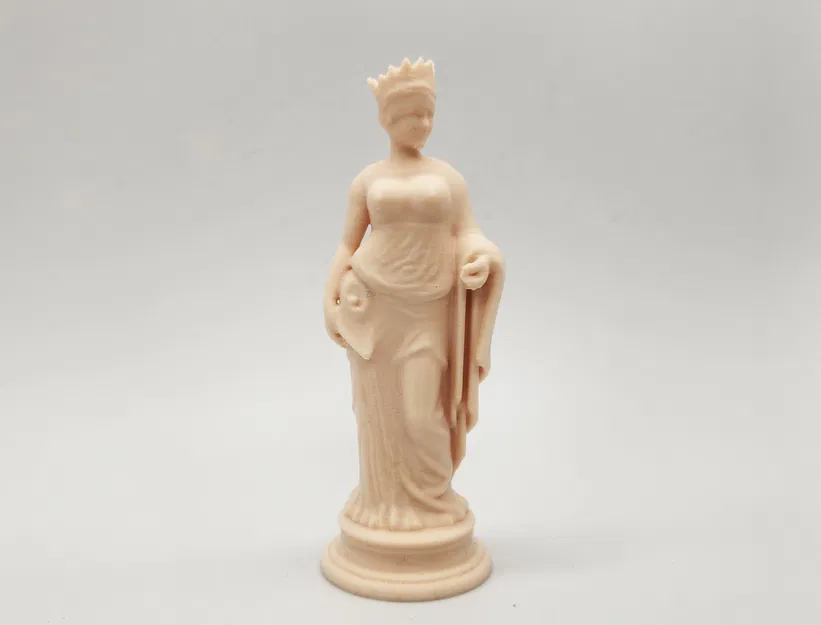 Mô hình 3D Tượng Nữ Thần Trí Tuệ (Goddess of Wisdom Statue) tinh xảo - Image 2