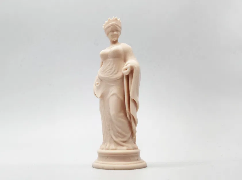 Mô hình 3D Tượng Nữ Thần Trí Tuệ (Goddess of Wisdom Statue) tinh xảo - Image 3