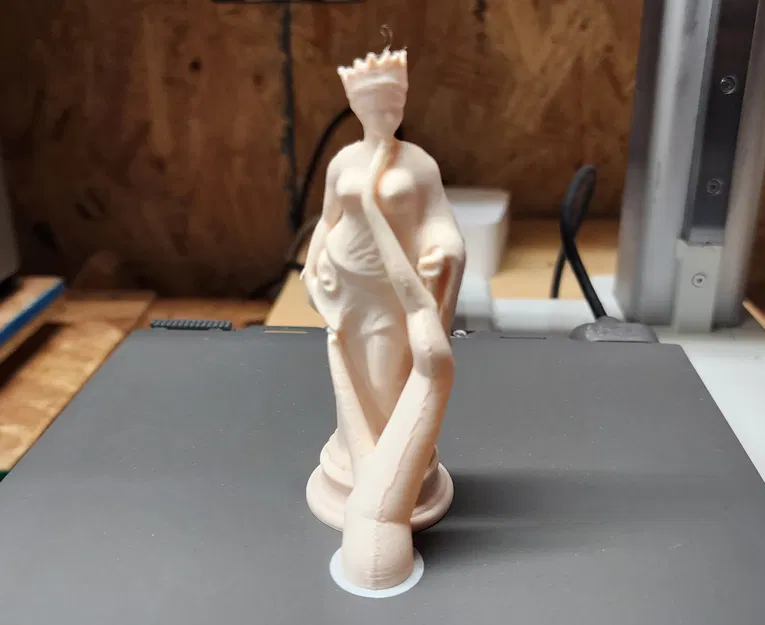 Mô hình 3D Tượng Nữ Thần Trí Tuệ (Goddess of Wisdom Statue) tinh xảo - Image 5