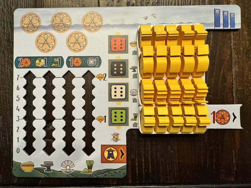 White Castle cùng Khay đựng Matcha / Organizer - Dùng được cho các bản Promo - Image 13