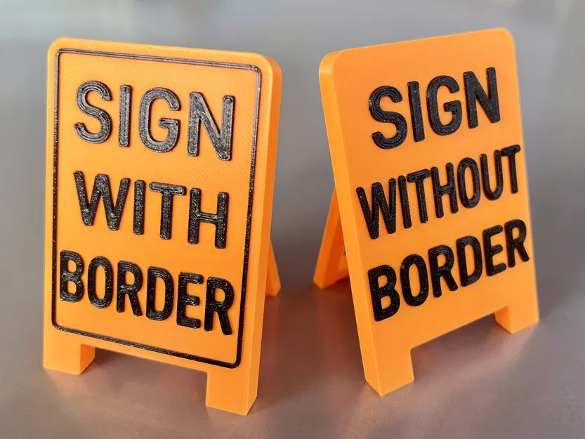 Mini Standup Sign - Bảng Hiệu Để Bàn Gập Gọn (Một Mặt) - Image 4