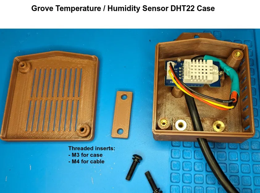 Vỏ bảo vệ cho cảm biến nhiệt độ độ ẩm Grove DHT22 - Image 2
